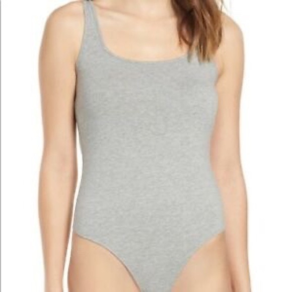 BP Nordstrom Square Neck Bodysuit NWT - Picture 2 of 4